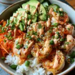Shrimp Rice Bowls with Spicy Mayo