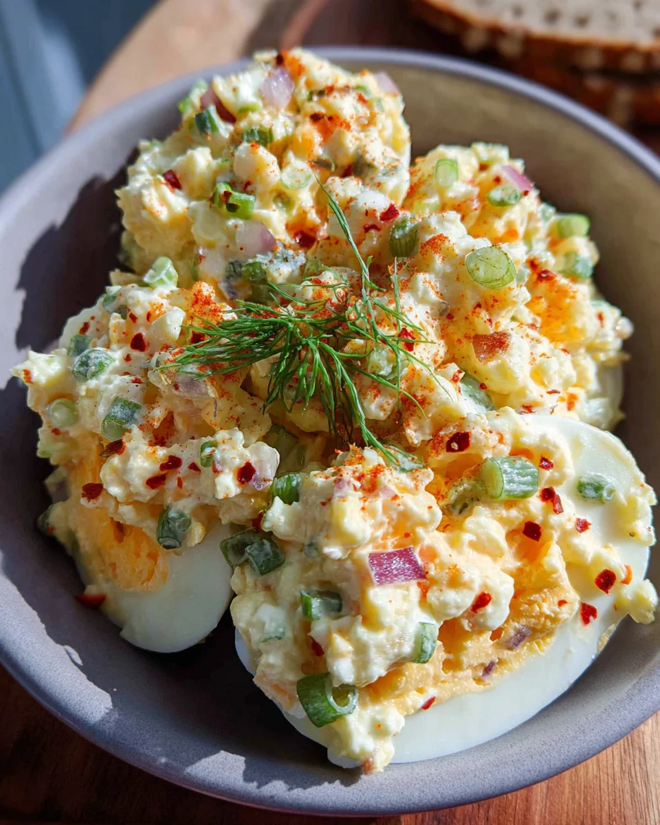 Simple Cottage Cheese Egg Salad
