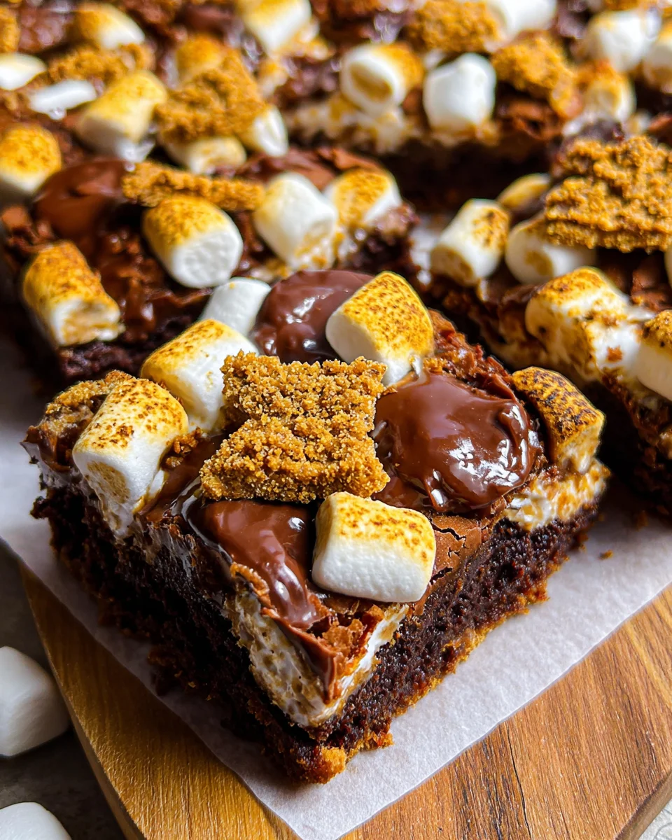 S'mores Brownies