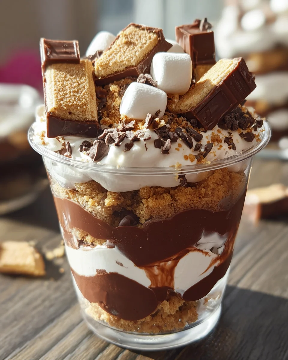 Smores Pudding Cups