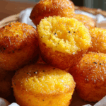 Southern-Style Honey Butter Cornbread Poppers