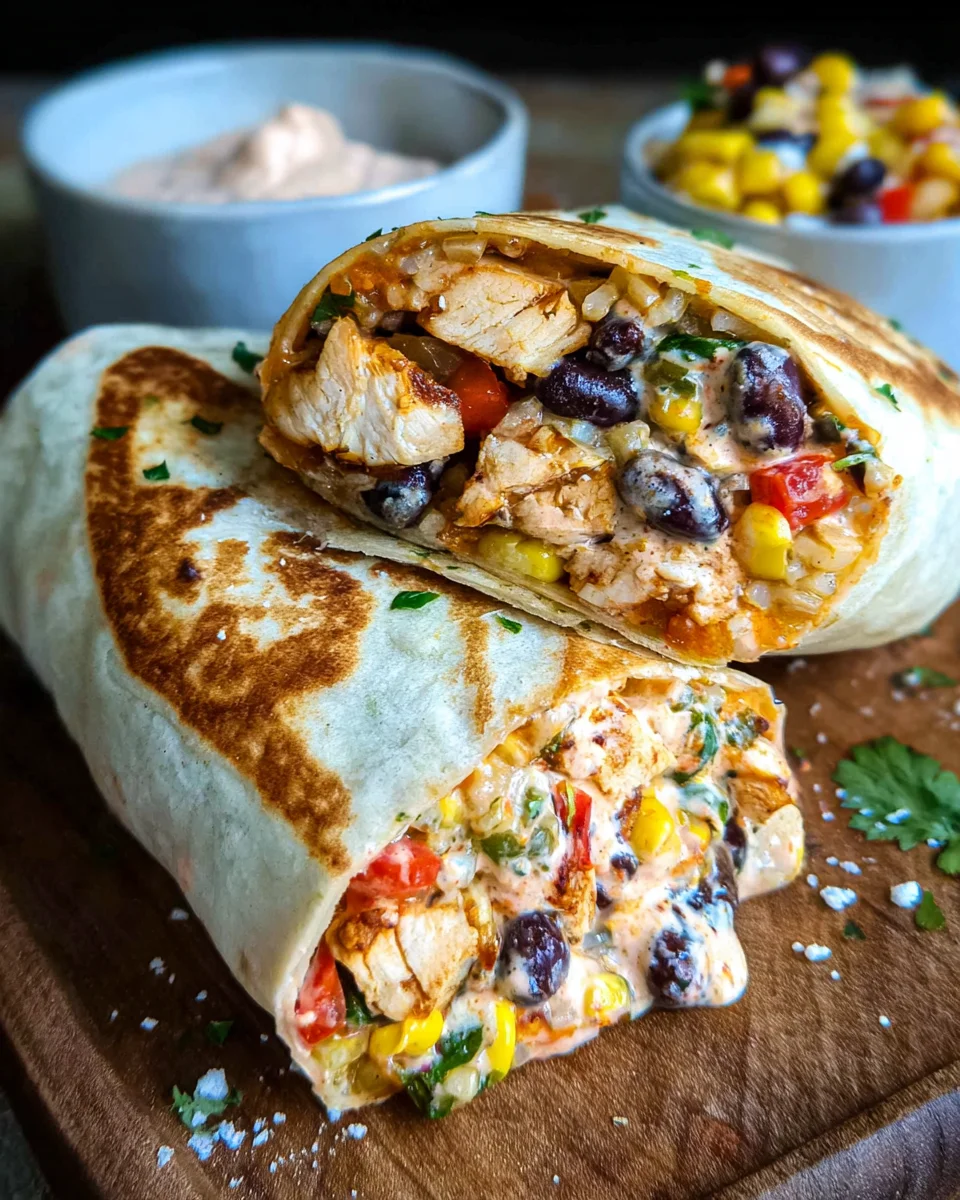 Southwest Chicken Wrap