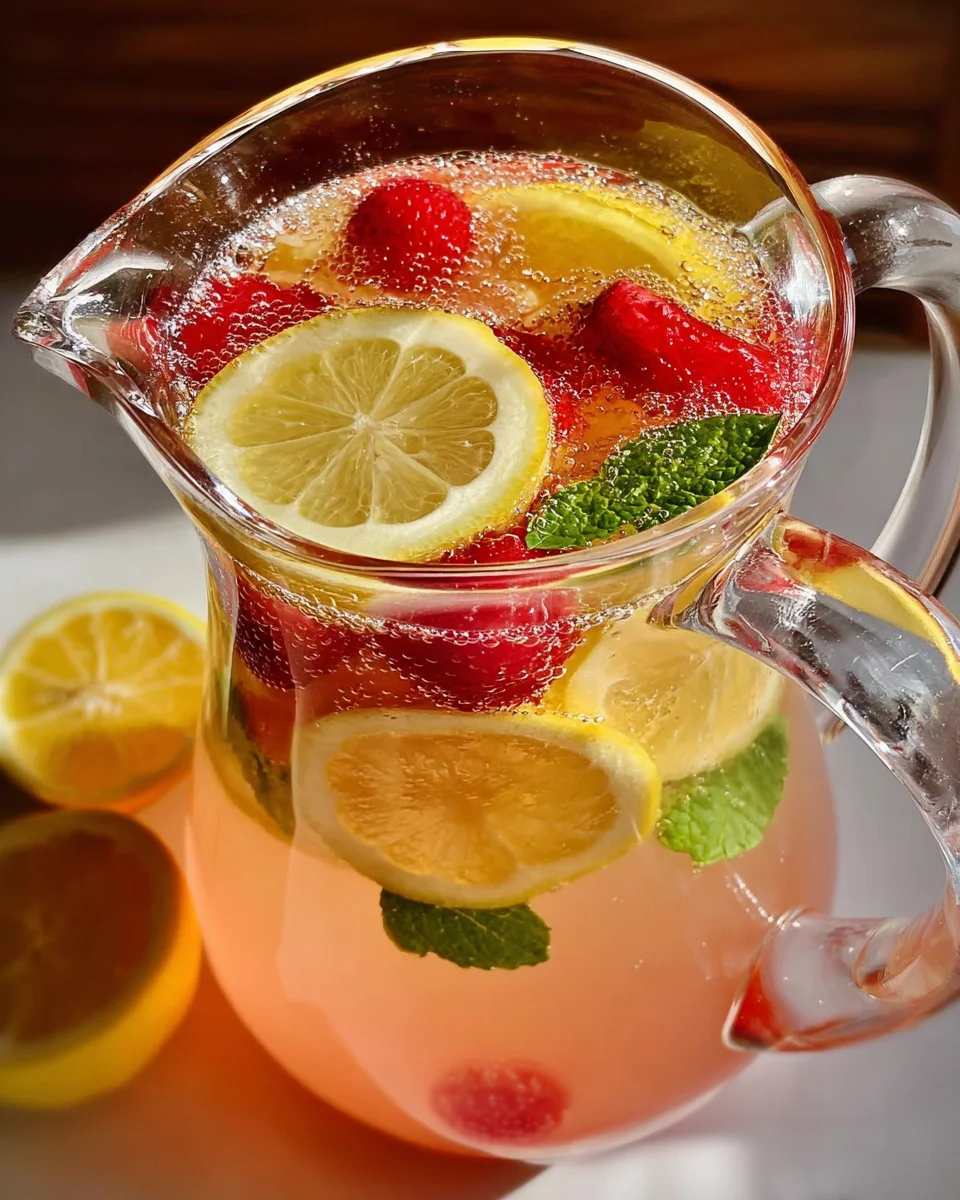 Sparkling Lemonade Punch Recipe