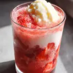 Sparkling Strawberry Float