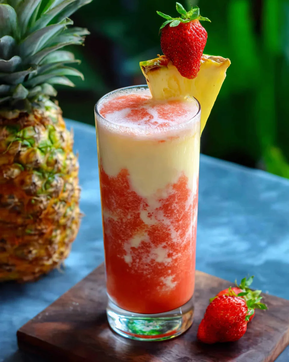 Strawberry Pina Colada