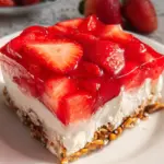 Strawberry Pretzel Jello Salad