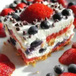 Summer Berry Jello Lasagna
