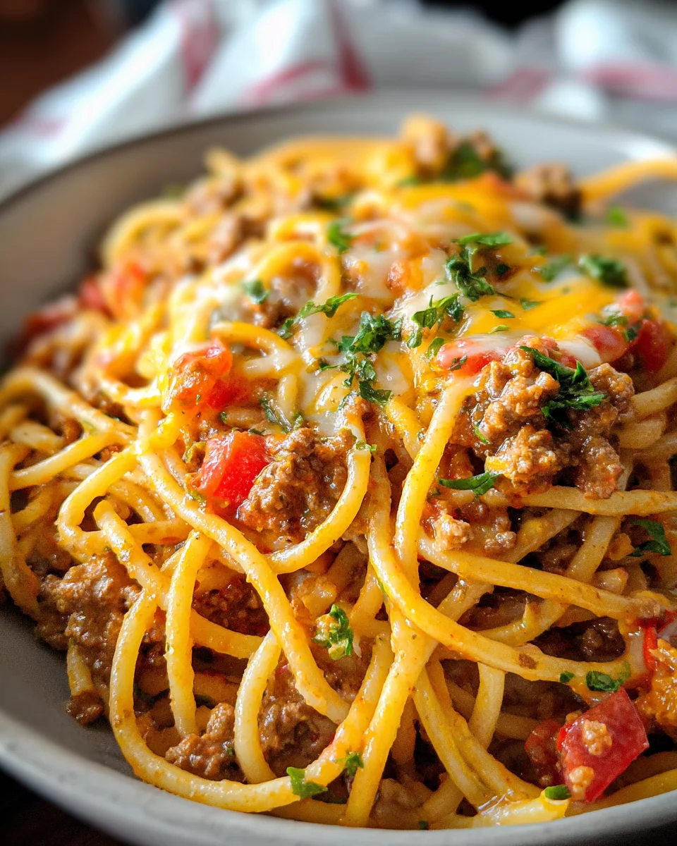 Taco Spaghetti