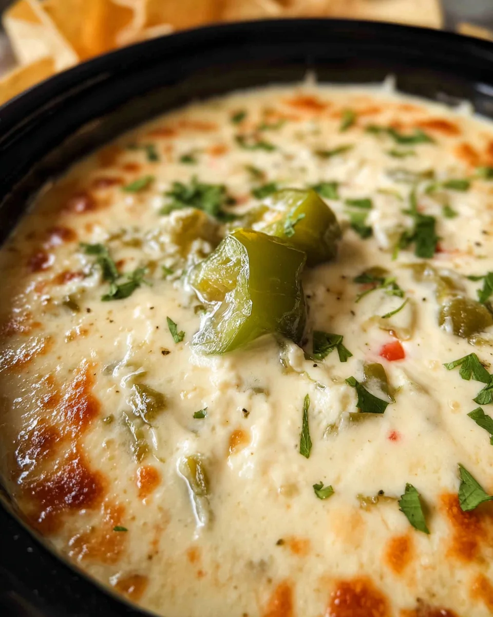 The Best Crock pot White Cheese Dip Recipe