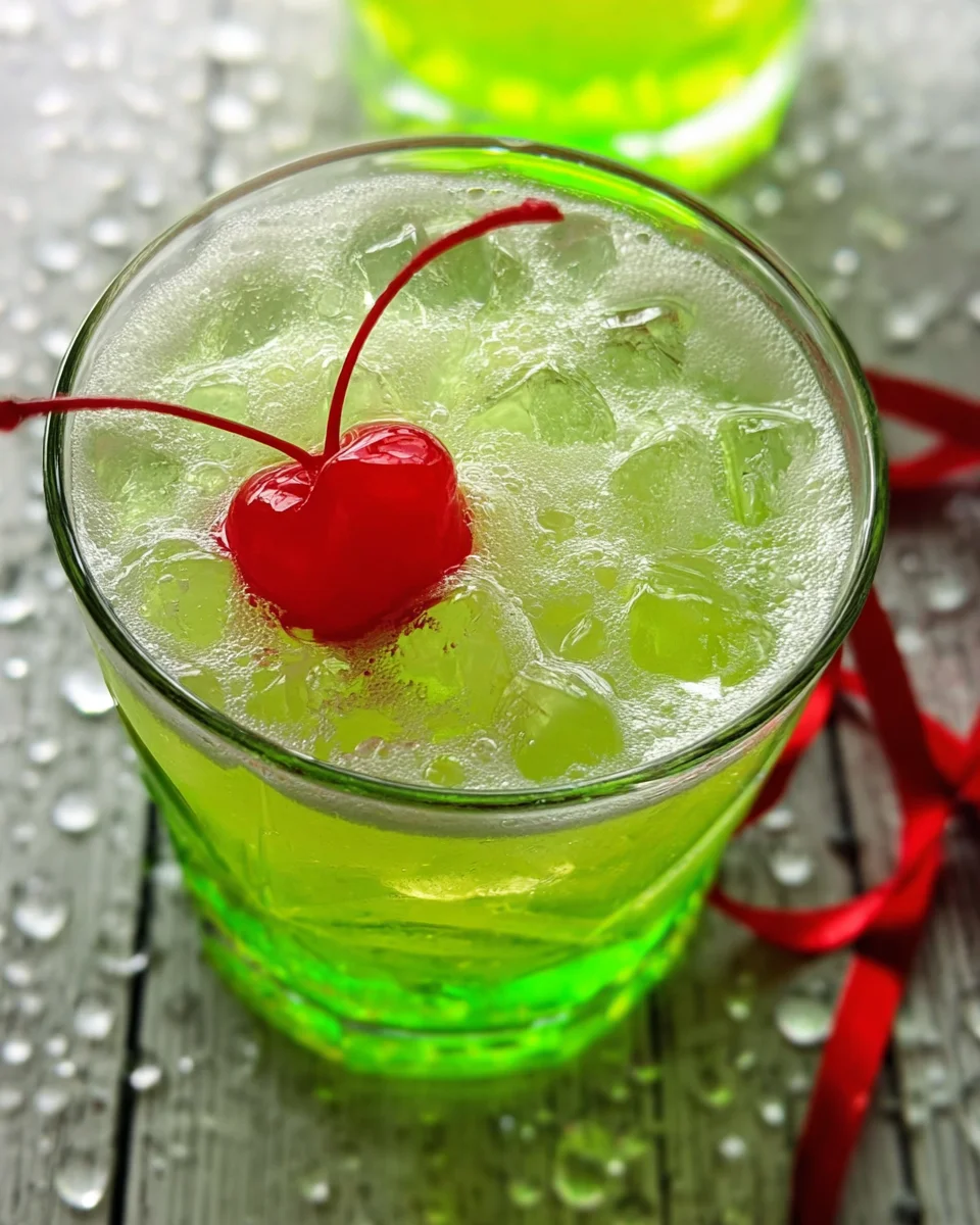 The Grinch Cocktail