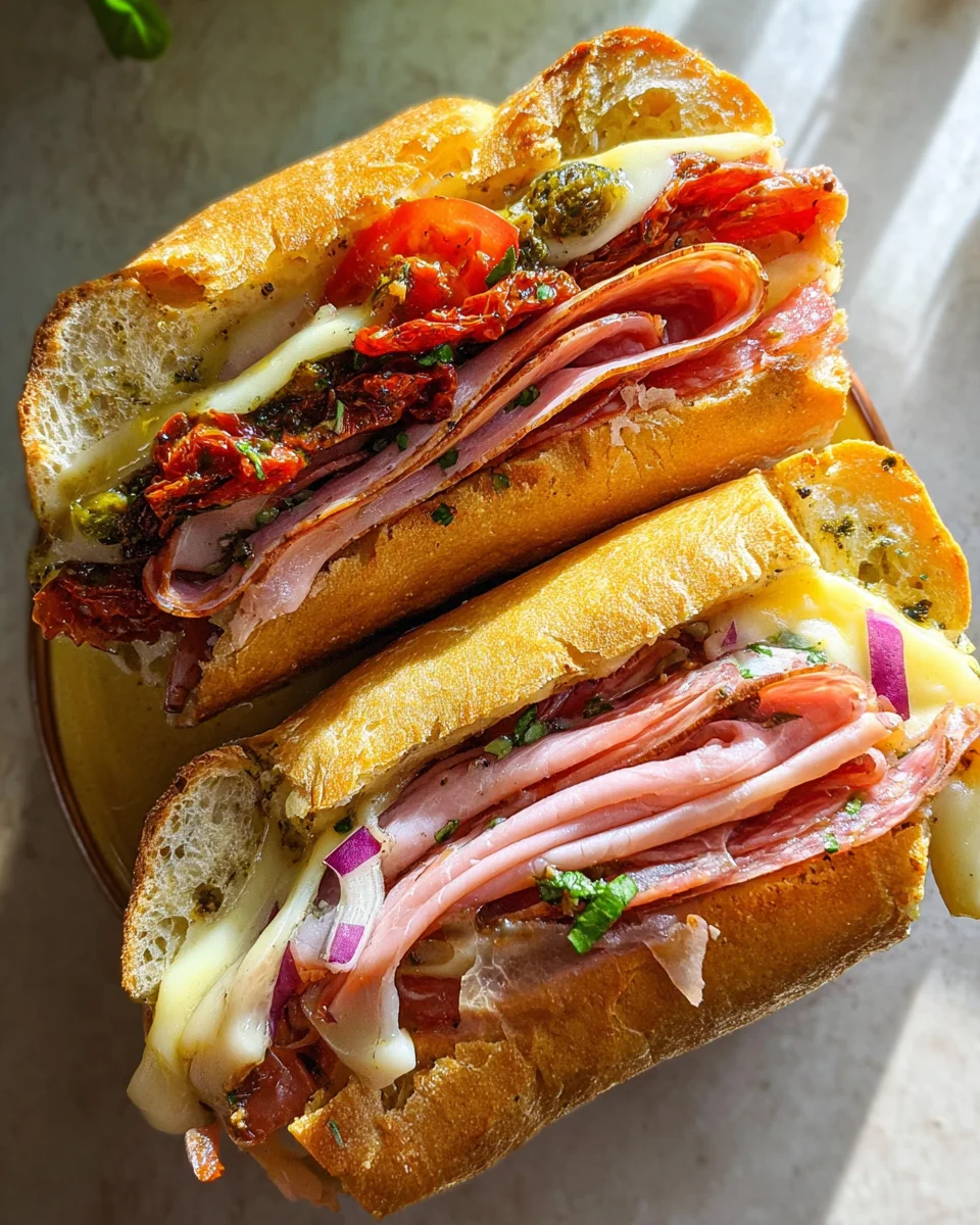Toasted Italian Sandwich
