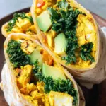 Tofu Scramble Wrap
