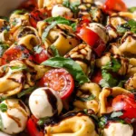 Tortellini Caprese Salad
