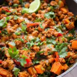 Turkey Sweet Potato Skillet
