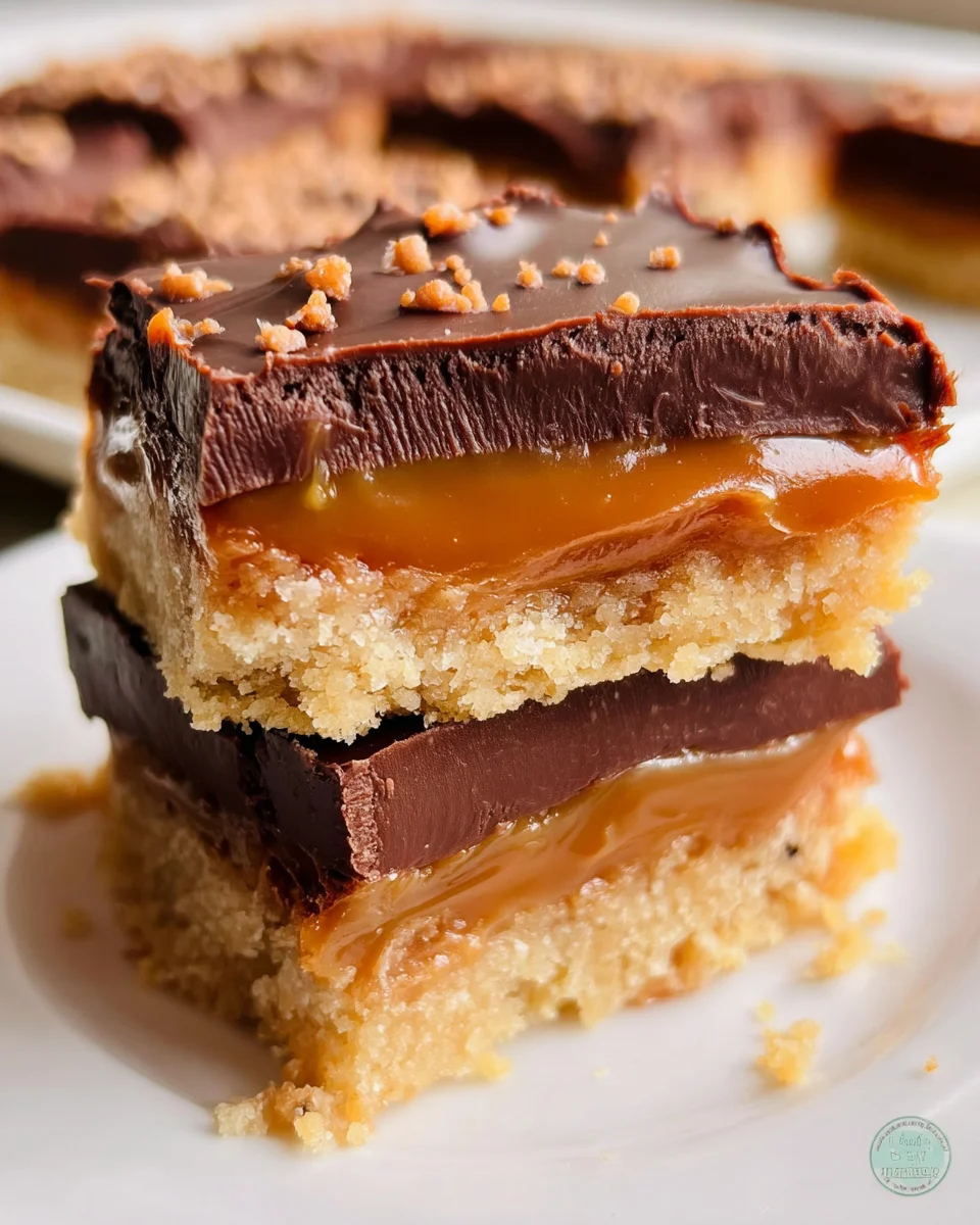 Twix Cookie Bars