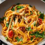 Vegan Creamy Sun Dried Tomato Pasta Recipe