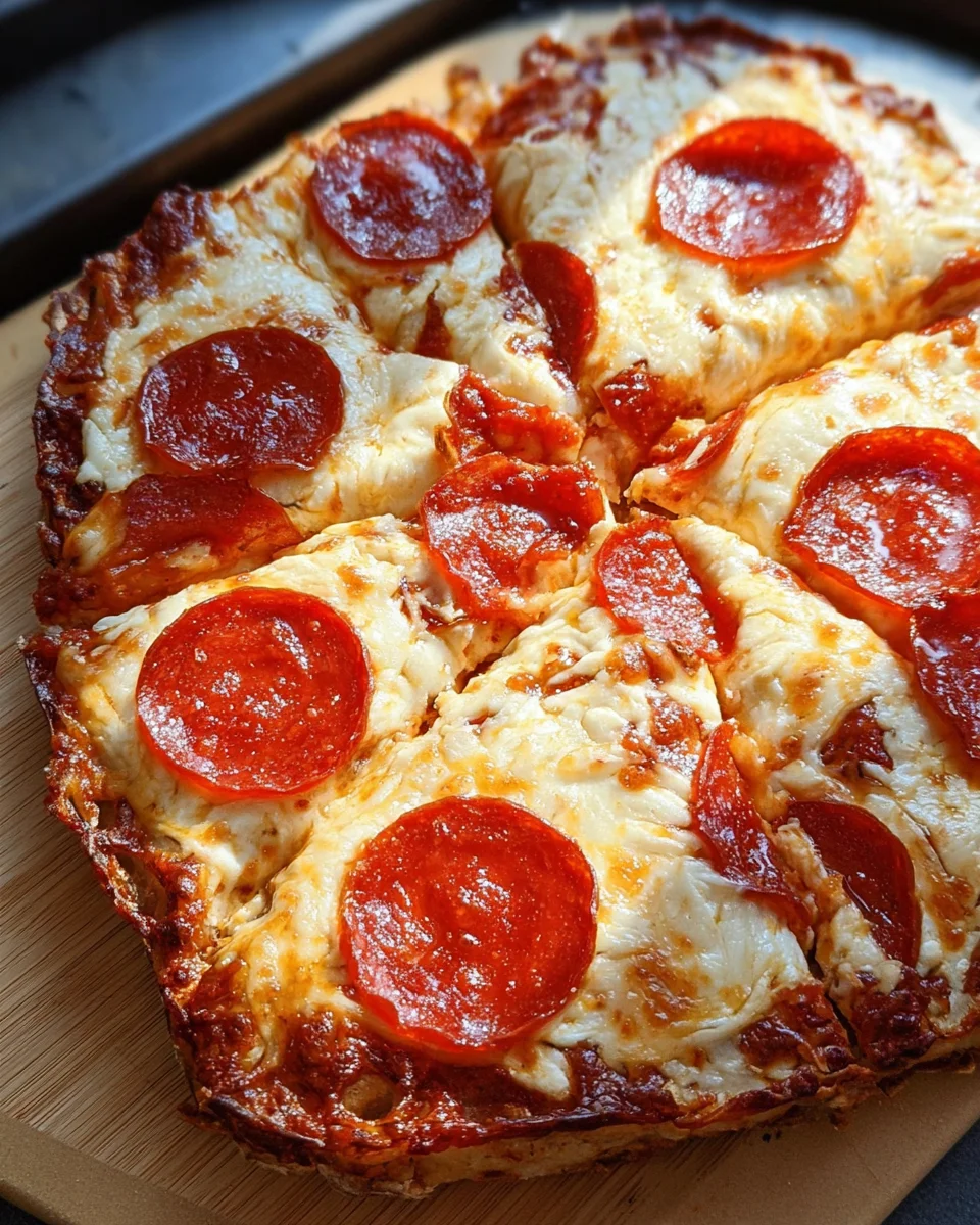 Viral Cottage Cheese Flatbread Pizza
