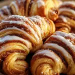 Warm Cinnamon Crescent Twists