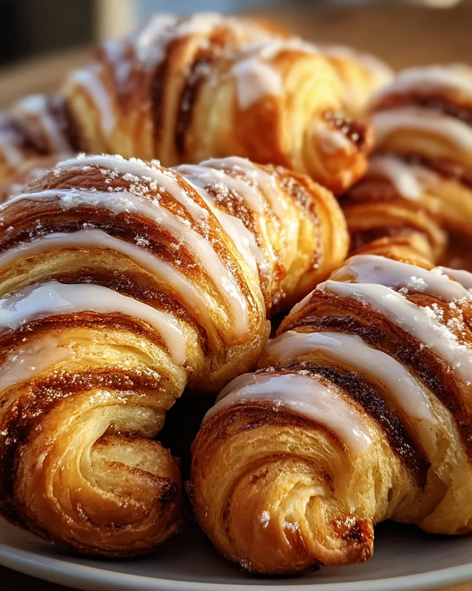 Warm Cinnamon Crescent Twists