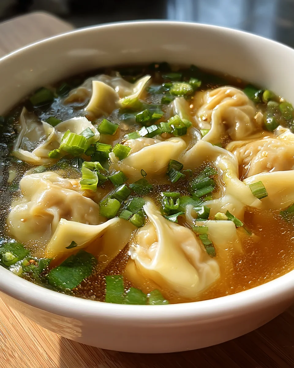 Wonton Soup Recipe