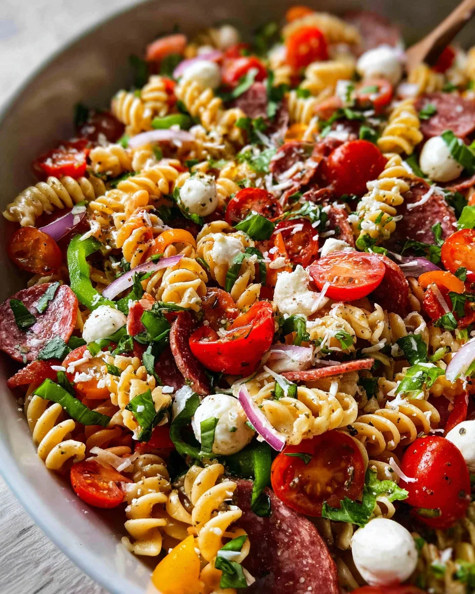 Zesty Italian Pasta Salad