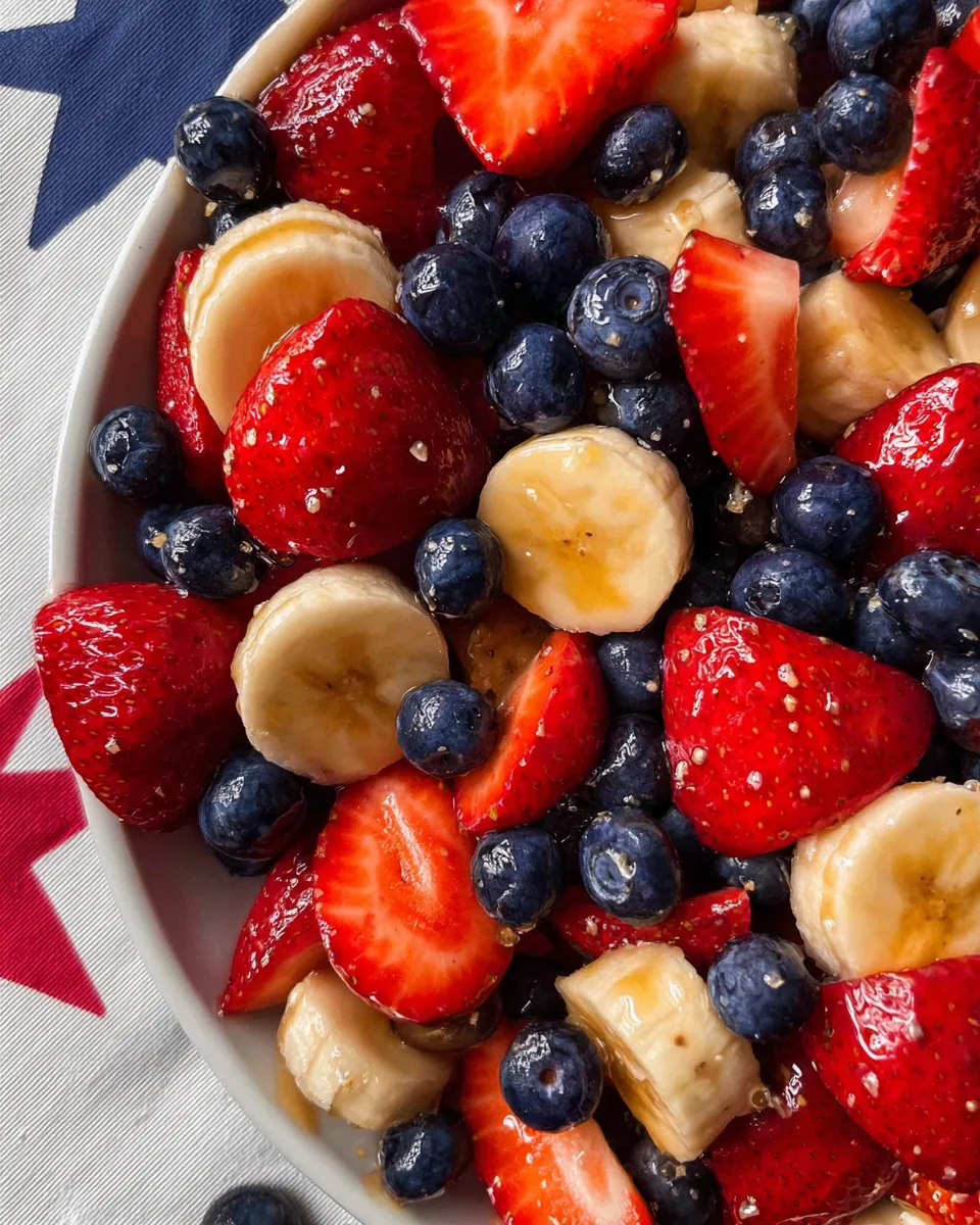 4th of July Fruit Salad