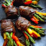 Air Fried Steak and Asparagus Bundles