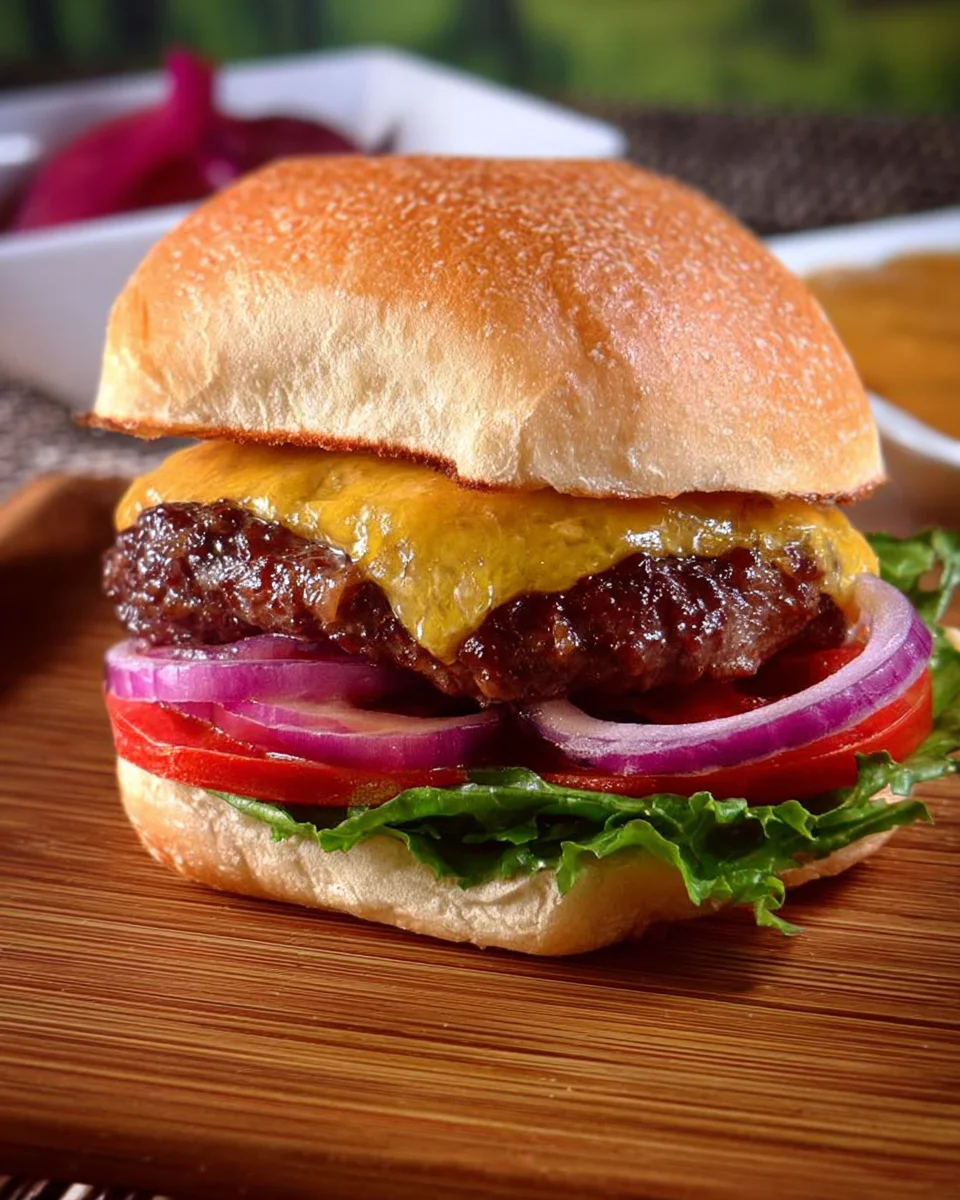 All American Cheese Burger