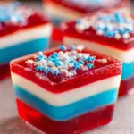 American Flag Jello Shots