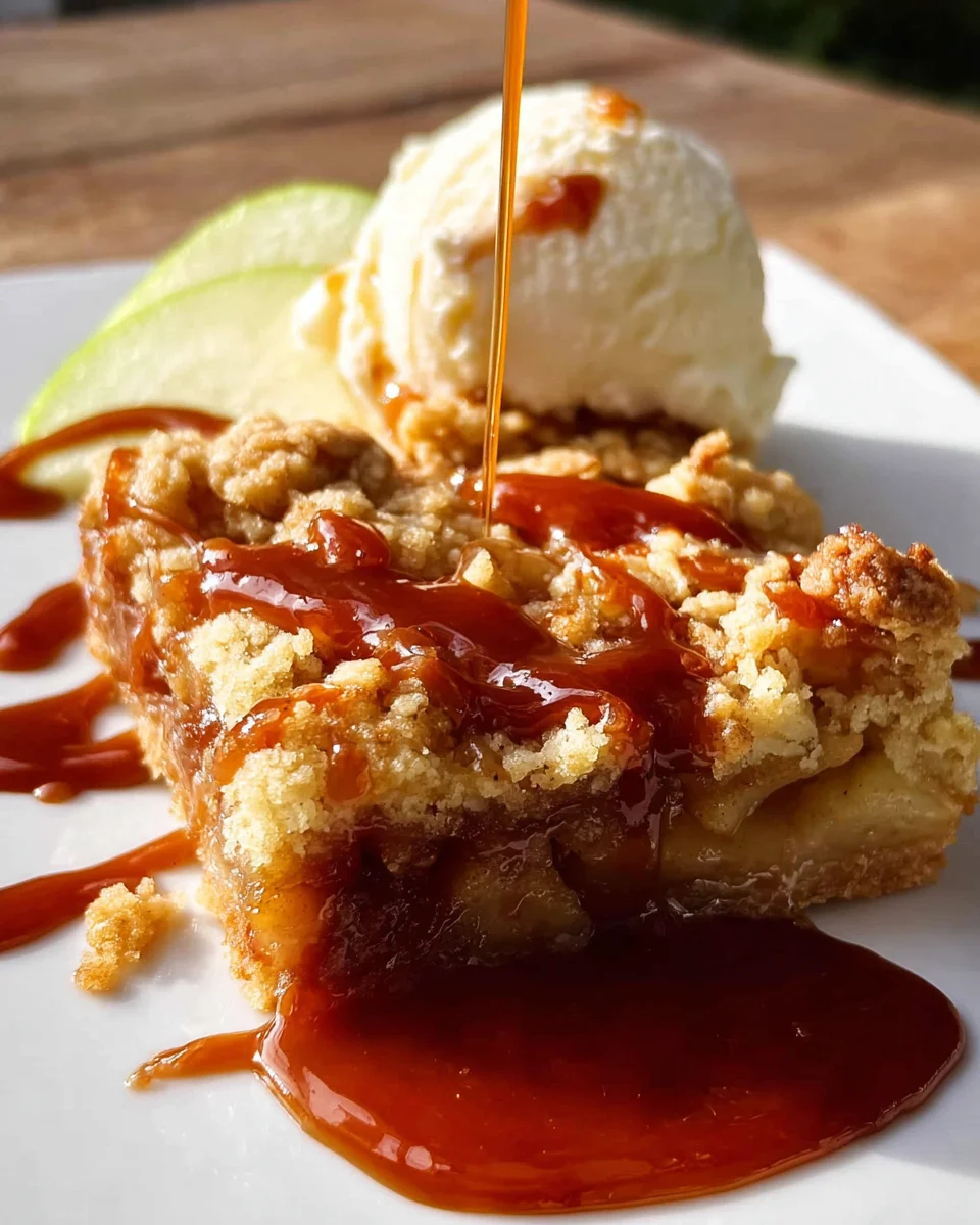 Apple Crumble Bars
