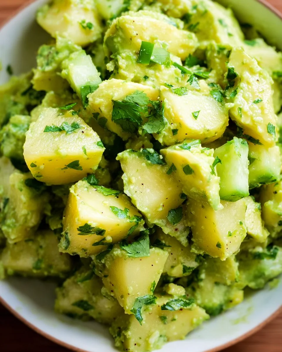Avocado Potato Salad