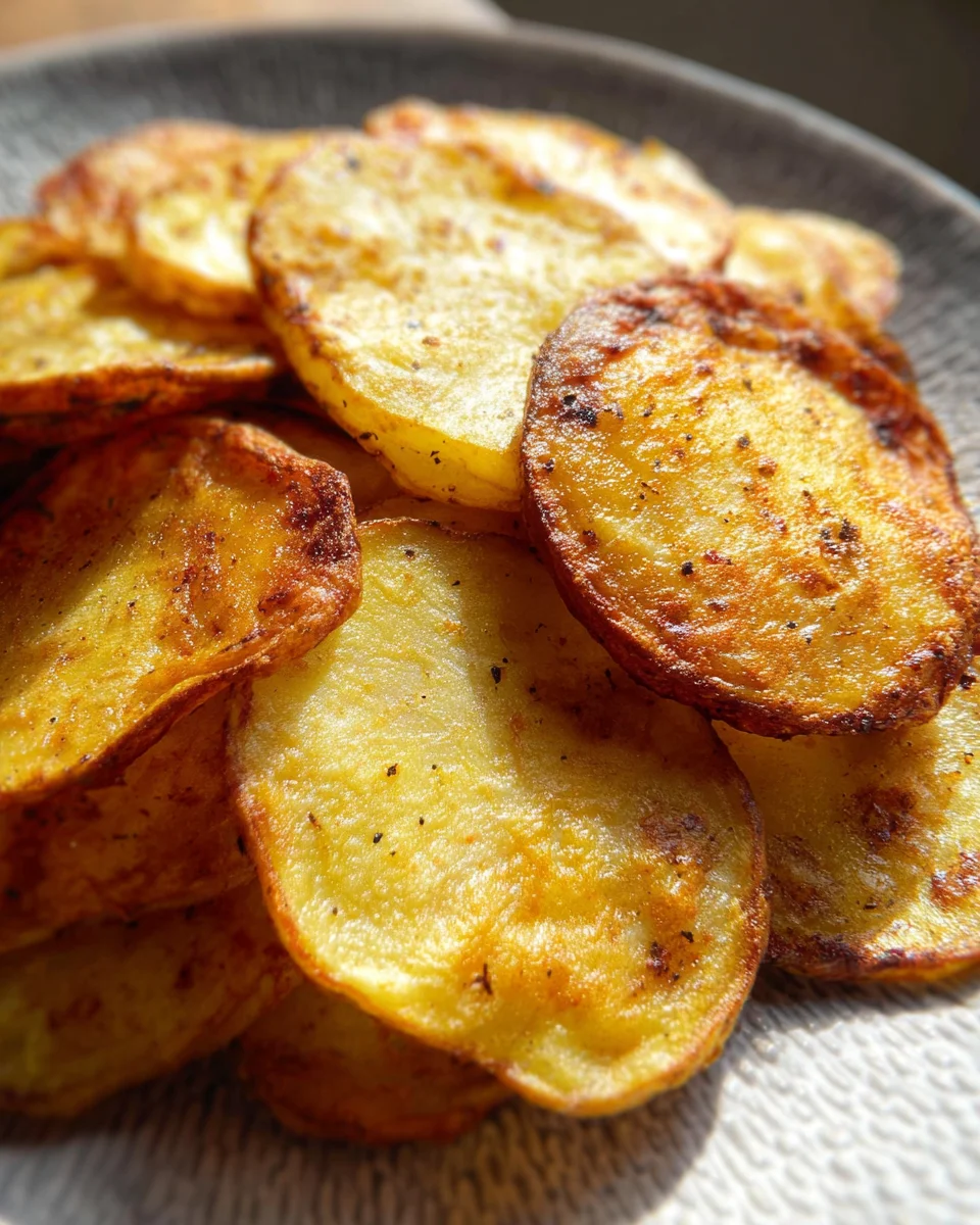 Baked Potato Slices
