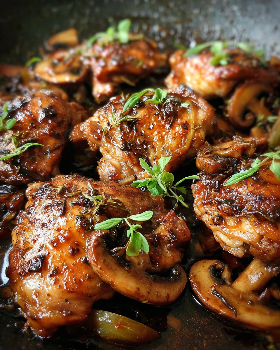 Balsamic Chicken Thighs