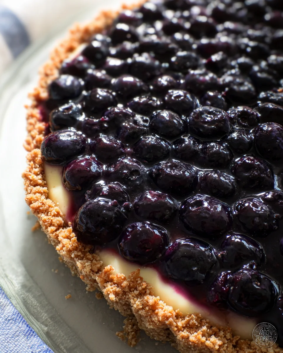 Blueberry Cream Pie