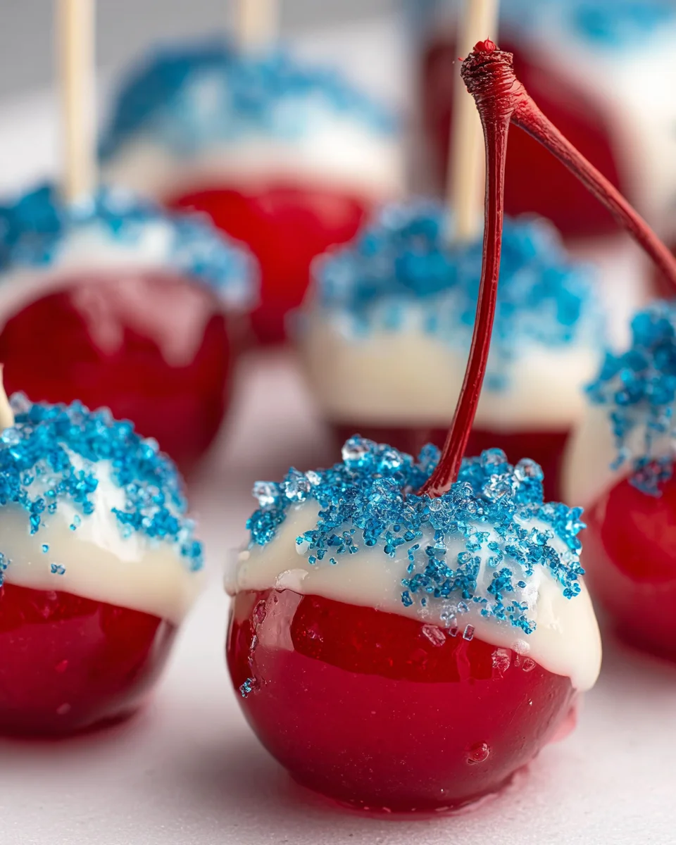 Boozy Cherry Bombs