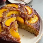 Brown Sugar Peach Cake