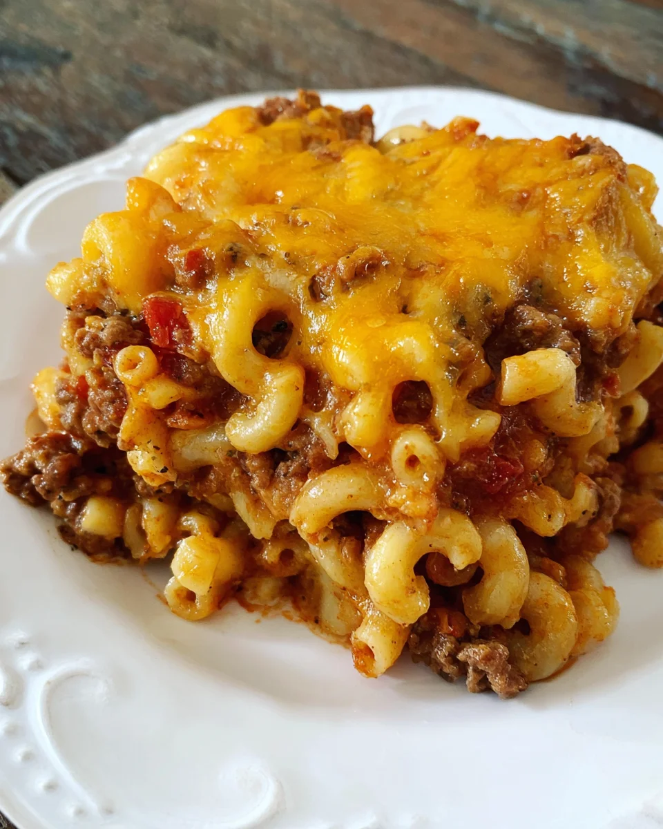 Chili Mac Casserole