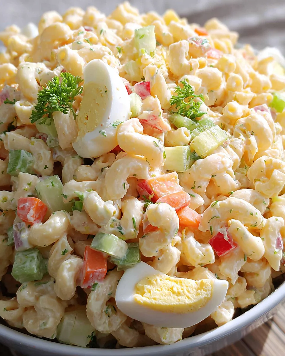 Classic Macaroni Salad