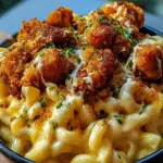 Creamy Honey Pepper Chicken Mac and Cheese Delight