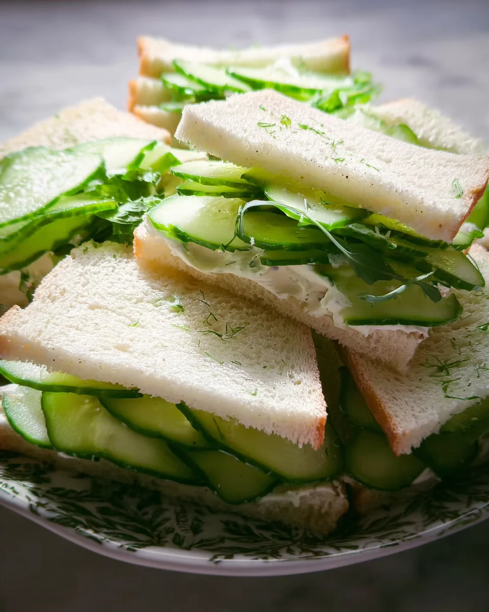 Cucumber Sandwiches