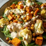 Easy Nourish Bowl Recipe with Tahini Yogurt Dressing