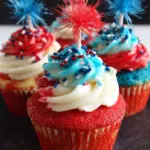 Fireworks Cupcakes