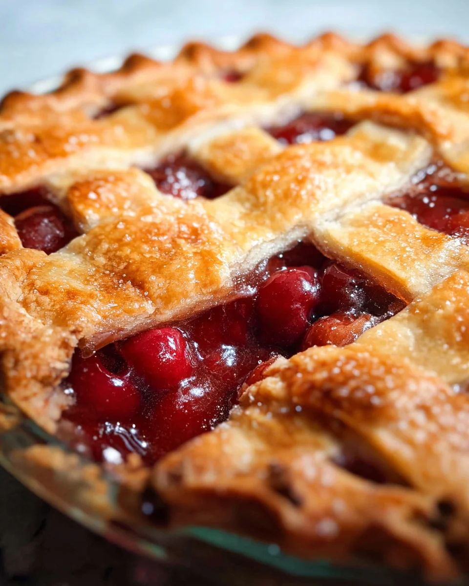 Fresh Cherry Pie