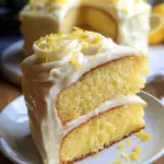 Lemon Velvet Cake with Lemon Cream Cheese Frosting