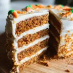 MOIST Vegan Carrot Cake Recipe with Cream Cheese Frosting