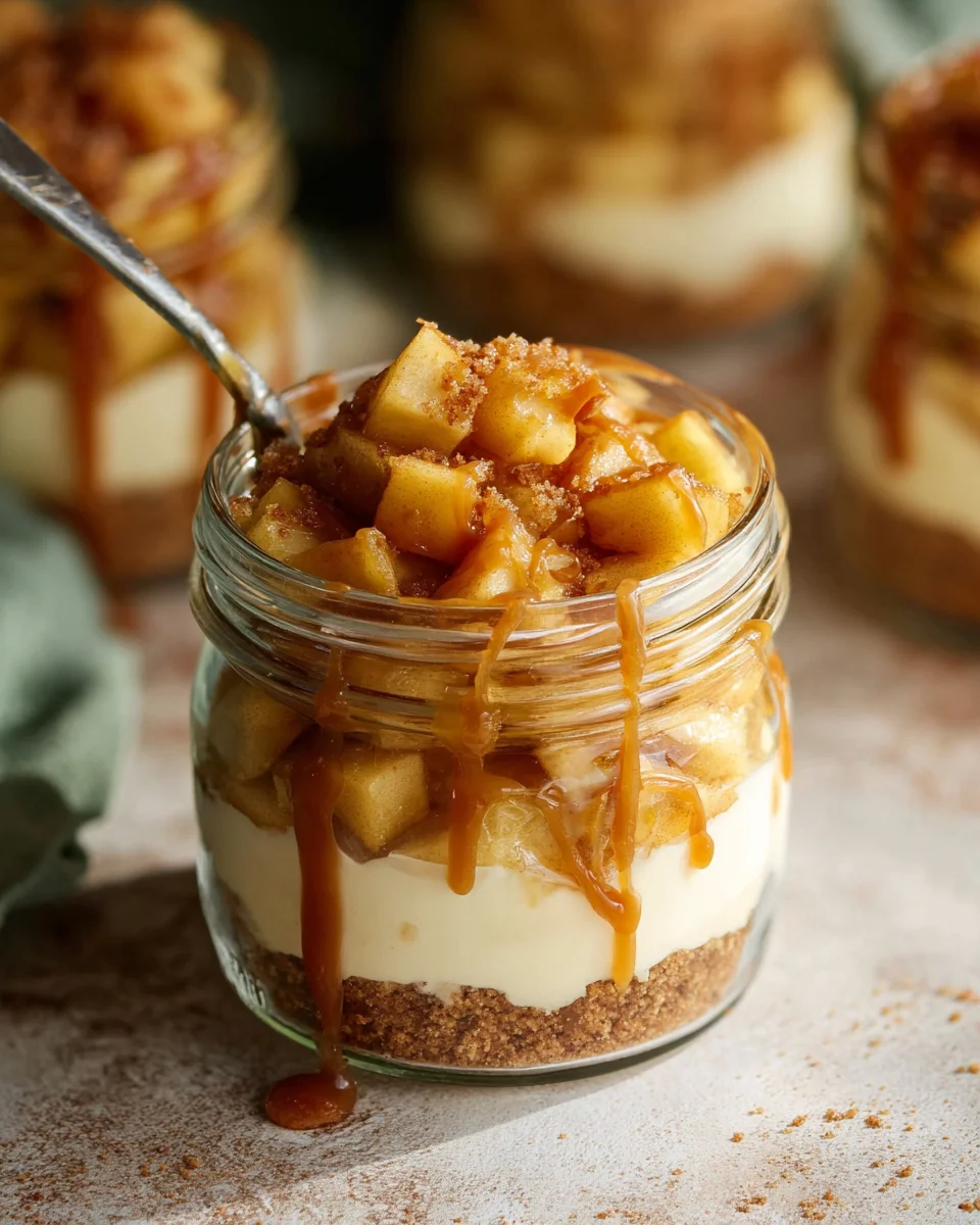 Mini Mason Jar Apple Pies