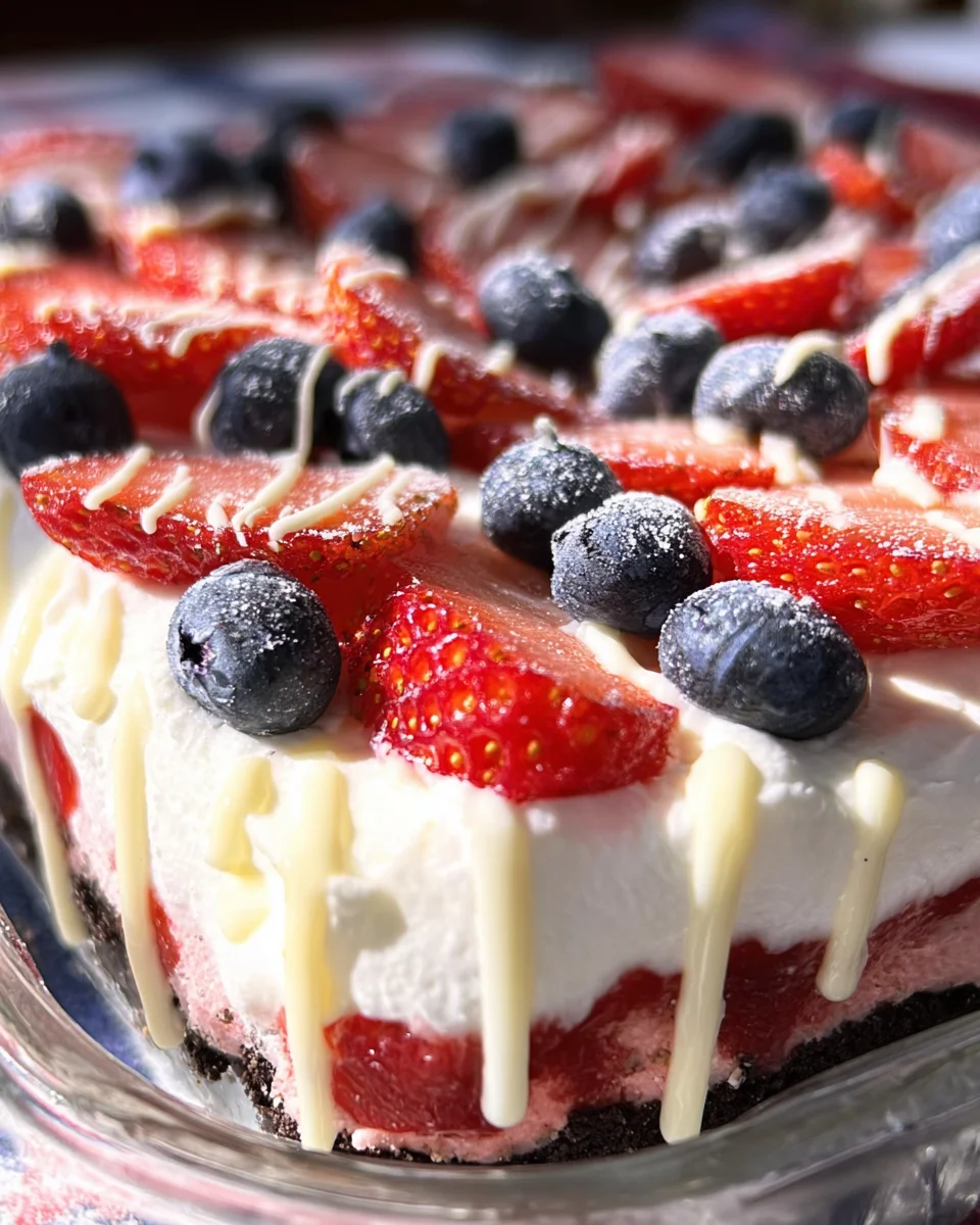 No Bake Summer Berry Delight