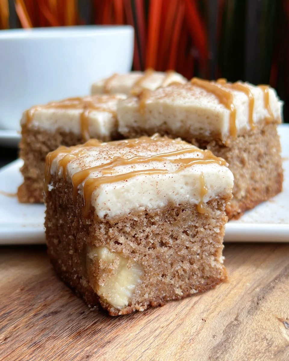 Ooey Gooey Banana Bars