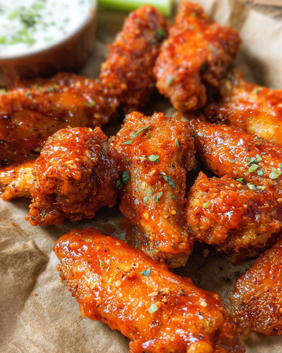 Oven-Baked Buffalo Wings