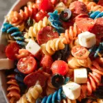 Red White And Blue Pasta Salad